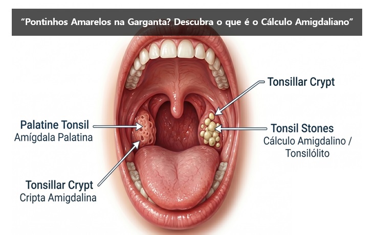 Bolinhas fedorentas na garganta? Como me livrei dos cáseos amigdalianos