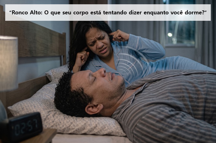O ronco não é só um barulho: O que o seu corpo está tentando te dizer