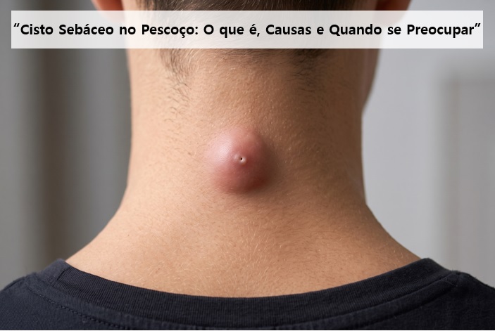 Caroço na nuca com cheiro ruim? A diferença entre Cisto Sebáceo e Epidérmico