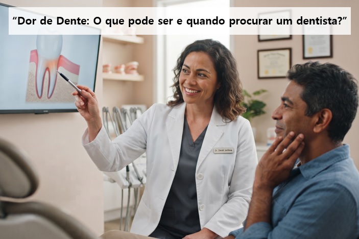 Dor de Dente à Noite? Entenda as Causas e Quando Procurar o Dentista