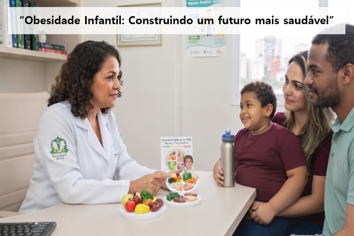 Muito além do peso: Como mudamos a rotina após o diagnóstico de obesidade infantil