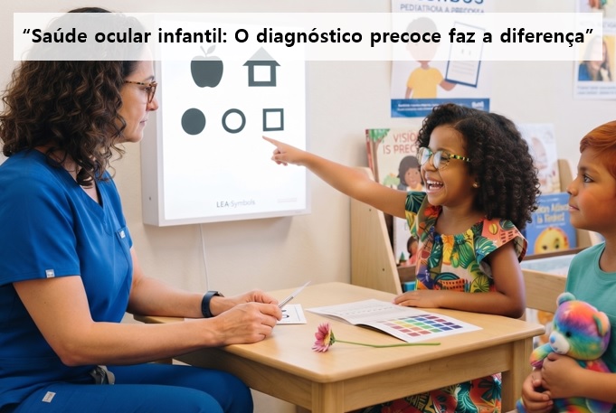 Preocupações de pai: O que descobri sobre a visão infantil e a importância do oftalmologista